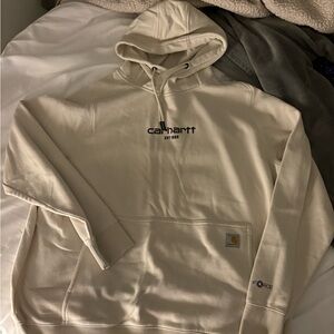 Cream Carhartt Hoodie